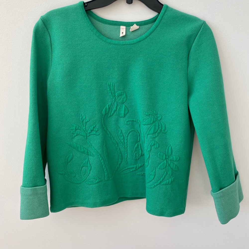 MOTH STYLISH GREEN TOP SIZE S